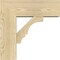 Ekena Millwork Balboa Block Rough Sawn Bracket w/ Offset Brace, Douglas Fir, 8"W x 22"D x 22"H BKT0806X22X22BOA05RDF - alternate 3